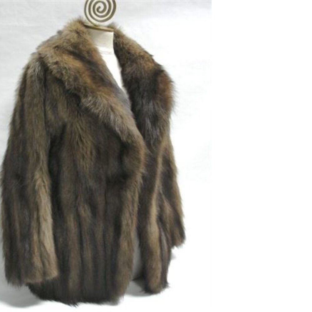 Bergdorf Goodman Vintage Mink Fur Coat Woman Medium Fit Excellent Condition